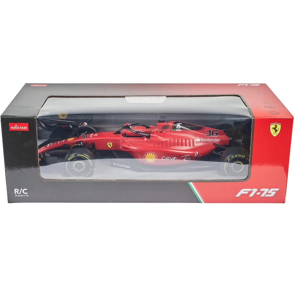Машинка Rastar Ferrari F1 75 1:12 Красный - фото 9