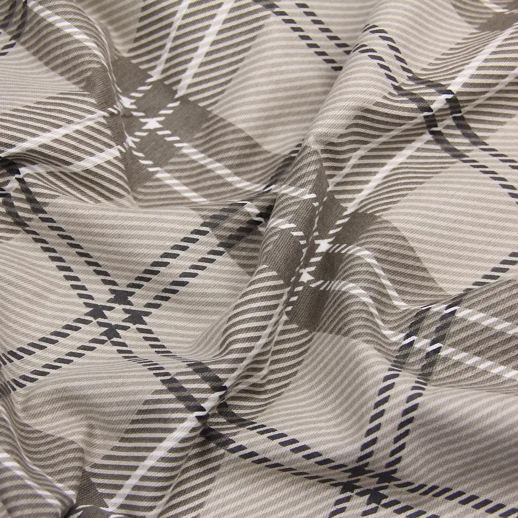 Простирадло на резинці фланель 200х200х30 SAND TARTAN COSAS (4822052500057) - фото 6