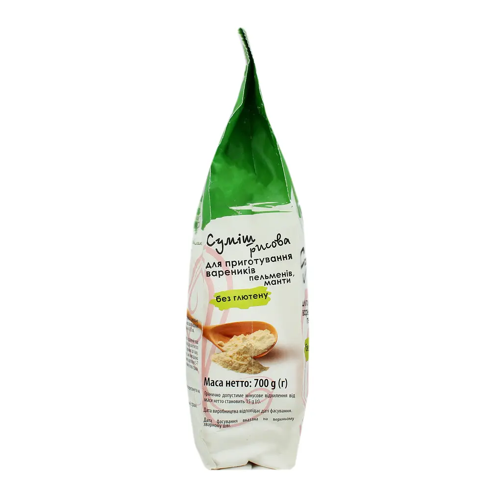 Суміш рисова World`s Rice для вареників 700 г - фото 4
