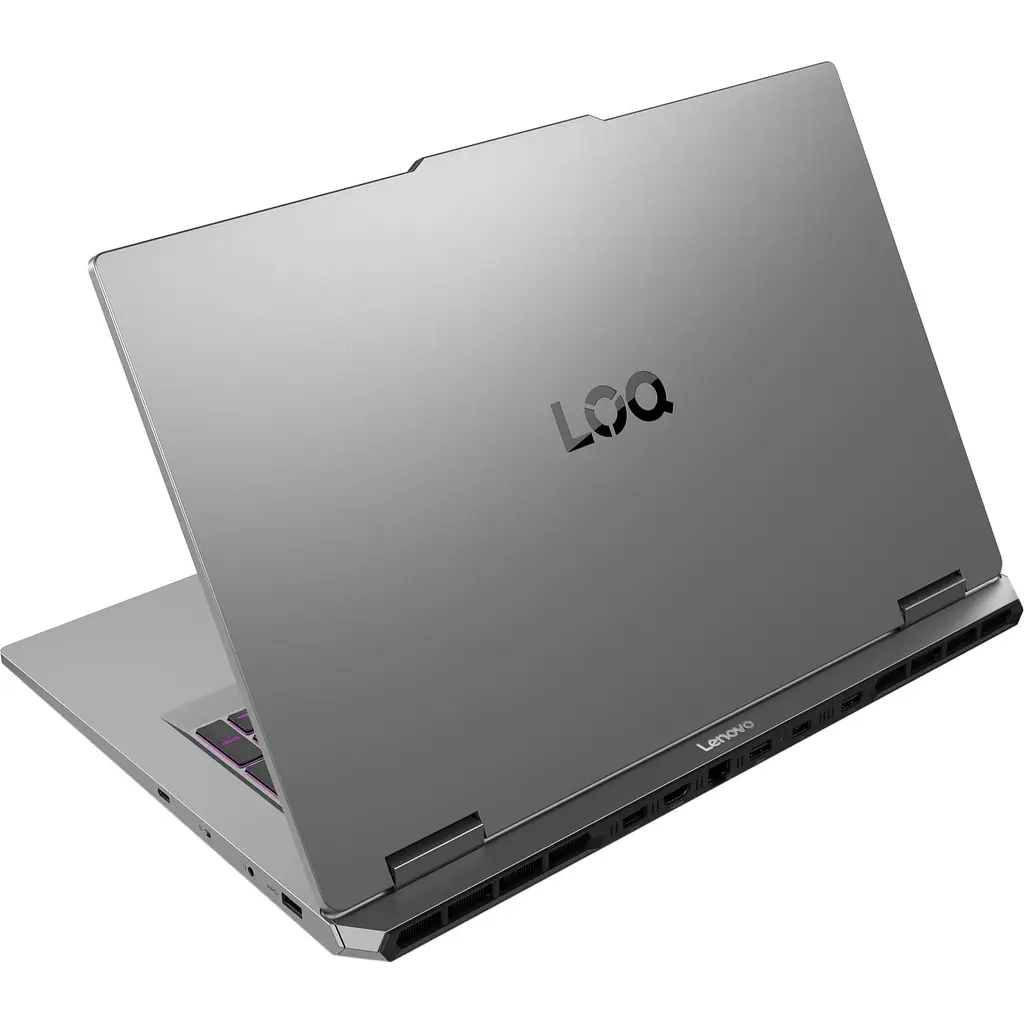 Ноутбук Lenovo LOQ 17IRX10 (17.3 FHD IPS 165 Hz, Intel i7-13650HX, 16 GB, 512 SSD, RTX 5060 8 GB, DOS) Luna Grey (83JH00D2RA) - фото 5