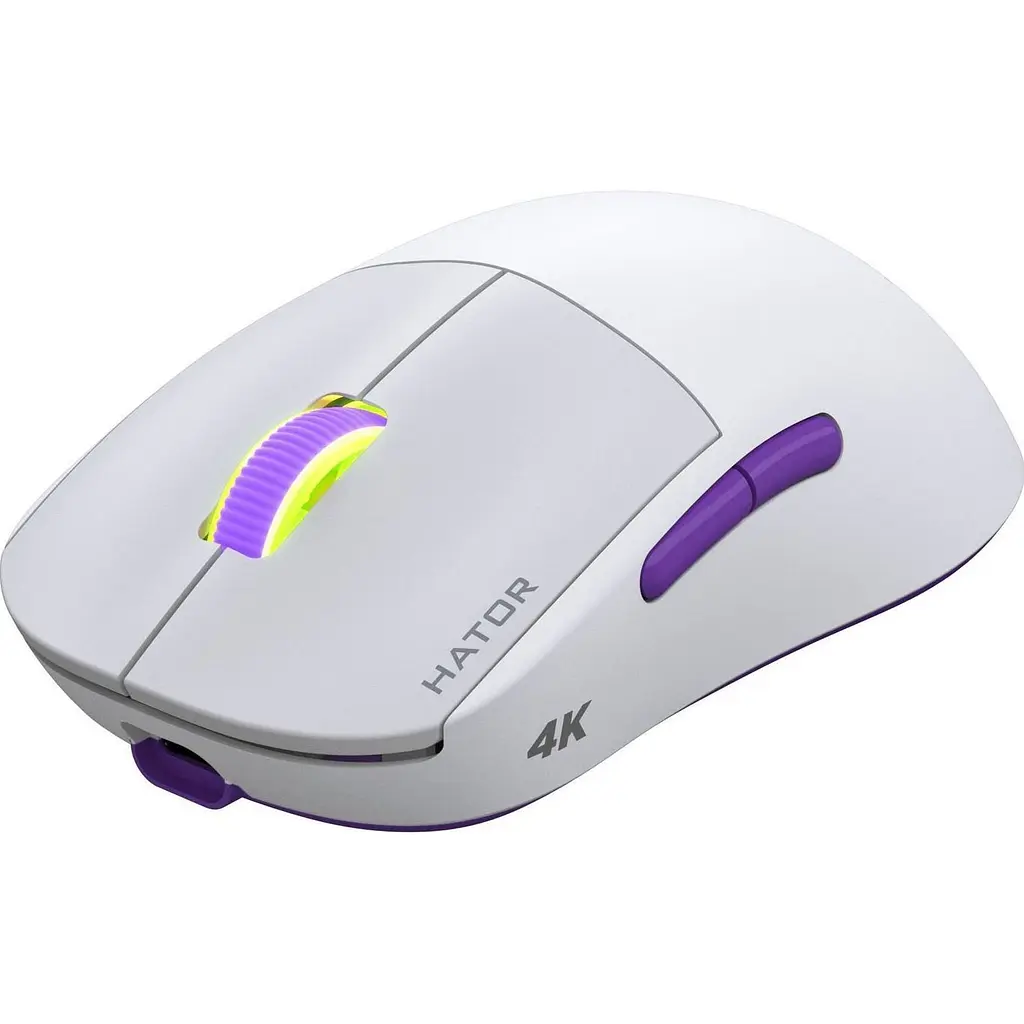 Миша Hator Quasar 2 Ultra 4K Wireless White/Lilac (HTM571WL) [116897] - фото 2