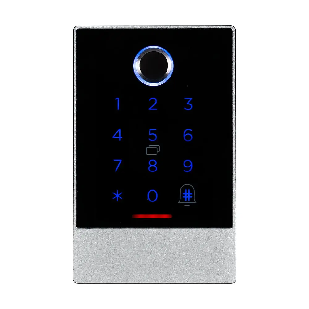 Клавіатура з Bluetooth, з контролером, зчитувачем відбитків пальців та карт Mifare Trinix TRK-1106BTFW (71-00054) - фото 7