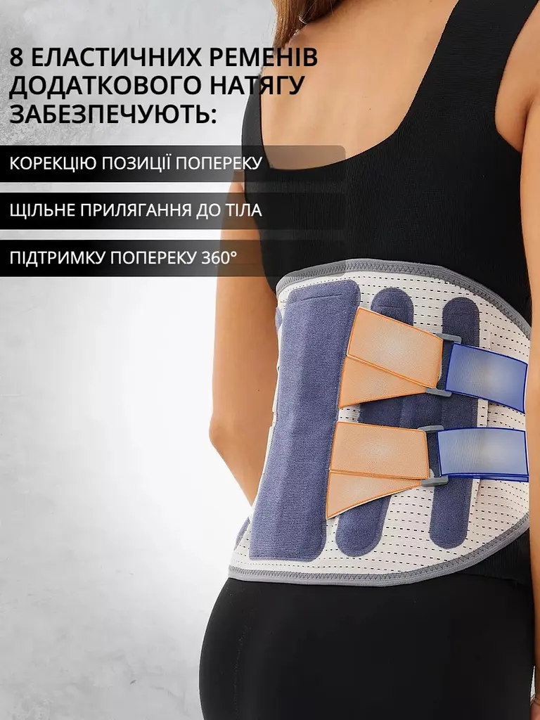 Підтримуючий пояс від болю в спині та попереку — Curve of the Spine - фото 2