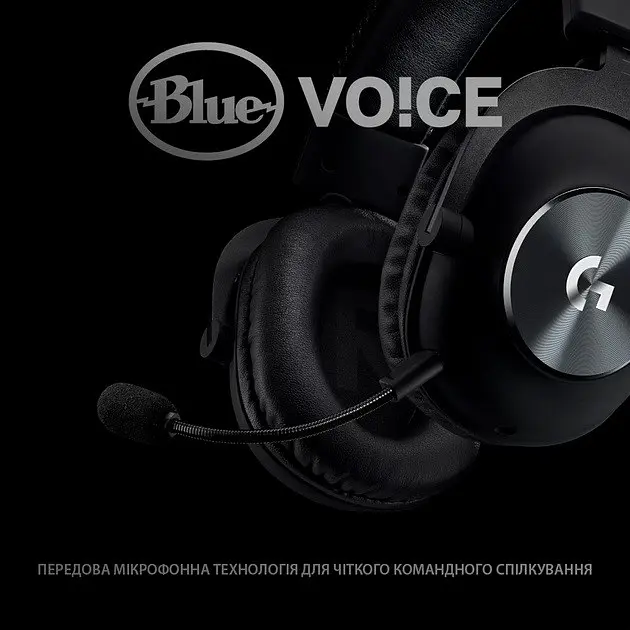 Навушники дротові Logitech G PRO X with Stand набір з підставкою (991-000358) чорні - фото 7