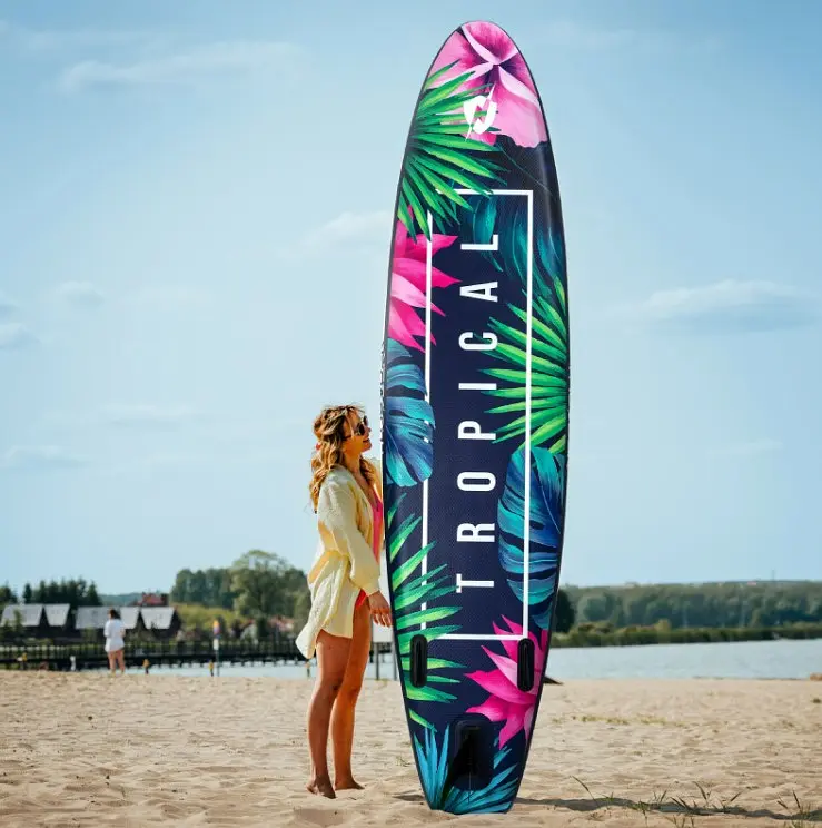 Надувна дошка SUP THUNDER TROPI 320 см з веслом - фото 4