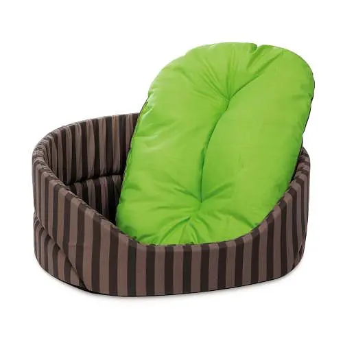 Лежак Природа Coral 1 для собак 46х36х24 см (смужка) - фото 4