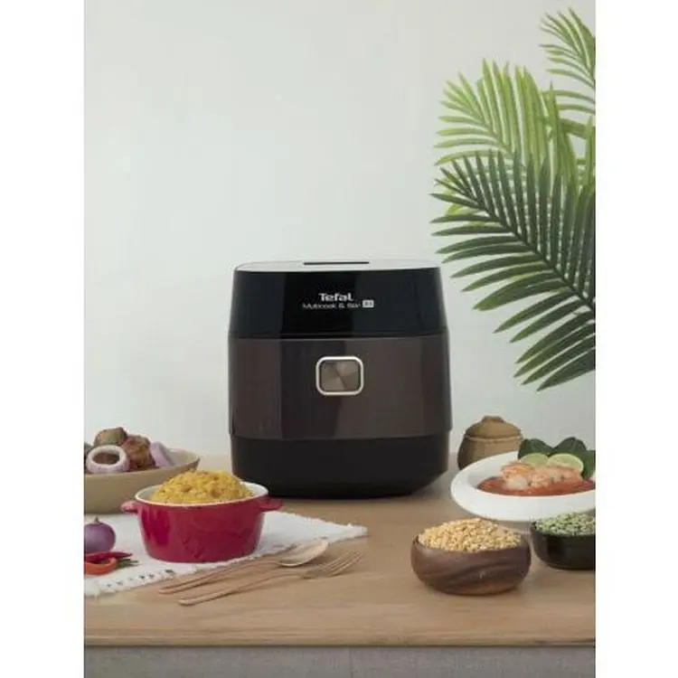 Мультиварка Tefal MultiCook&Stir 1200 Вт чорно-бронзова (RK905A34) - фото 10