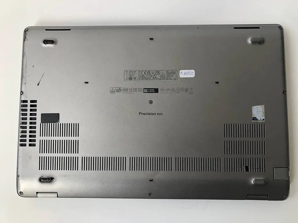 Ноутбук DELL Precision 3551 (i7-10750H / 16GB / SSD 256GB / Quadro P620 4GB) б/в - фото 7