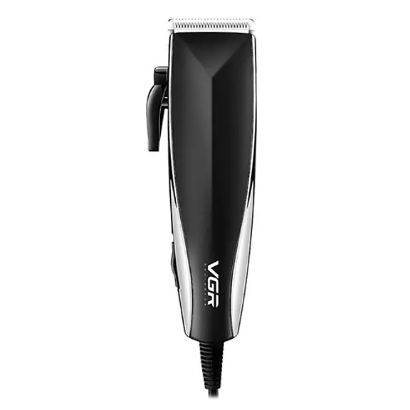 Професійна машинка для стрижки волосся від мережі VGR V-033 USB Pro, 9 Вт з насадками 3-12 мм і ножицями в комплекті - фото 6