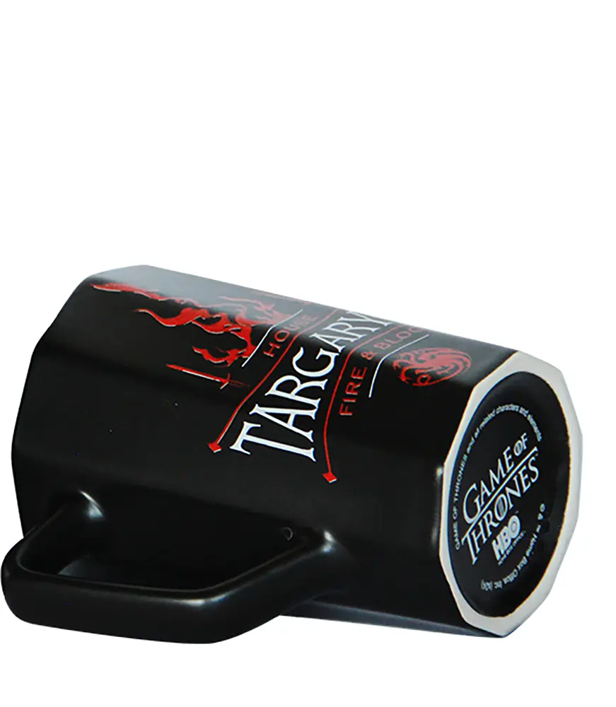 Чашка Warner Bros Frappe Game of Thrones. House Targaryen фарфоровая черная 370 мл (75001740) - фото 2