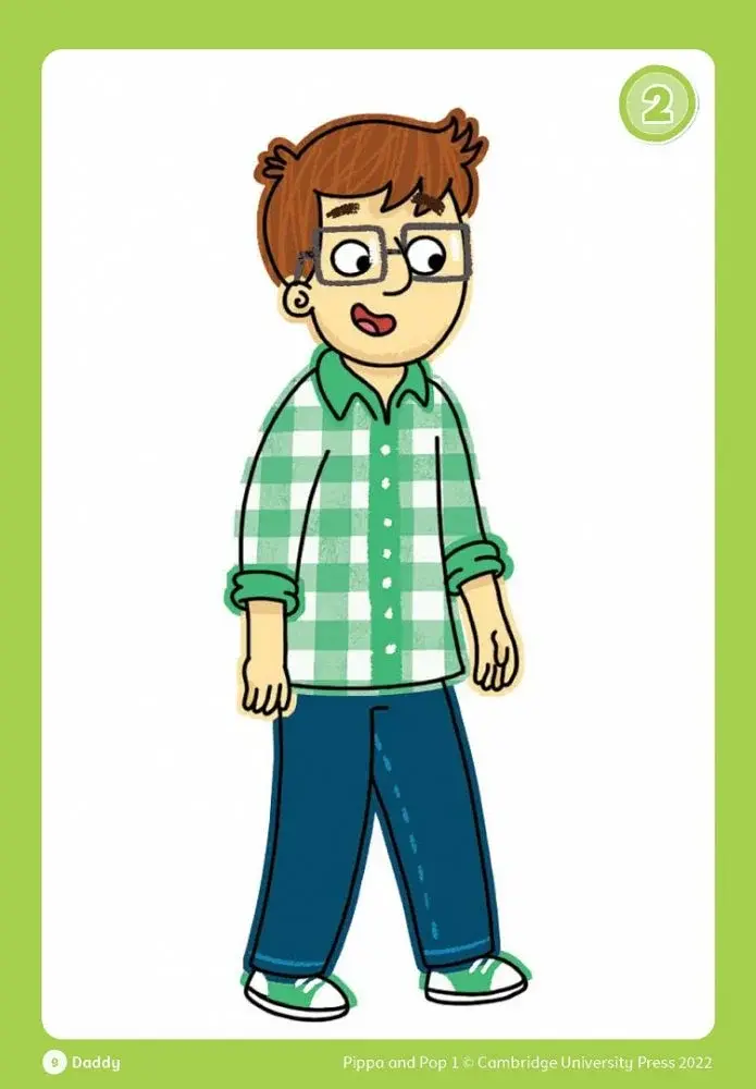 Pippa and Pop. Level 1. Flashcards British English - фото 10