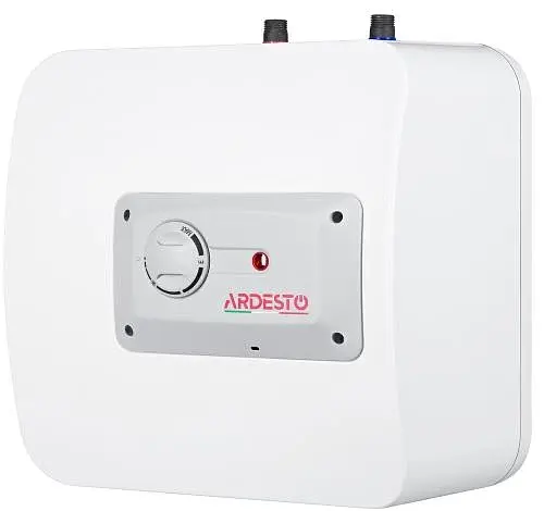 Водонагрівач Ardesto 15U/3 (3100842) White, 1200W, 15л, мокрий ТЕН, вертикальний 36x32.7x36см - фото 2