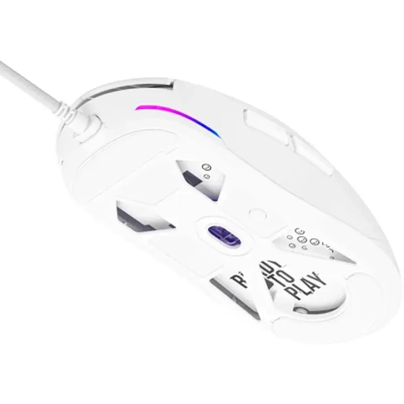 Мишка Lorgar MSA10 Ultralight USB White (LRG-MSA10-WH) - фото 3