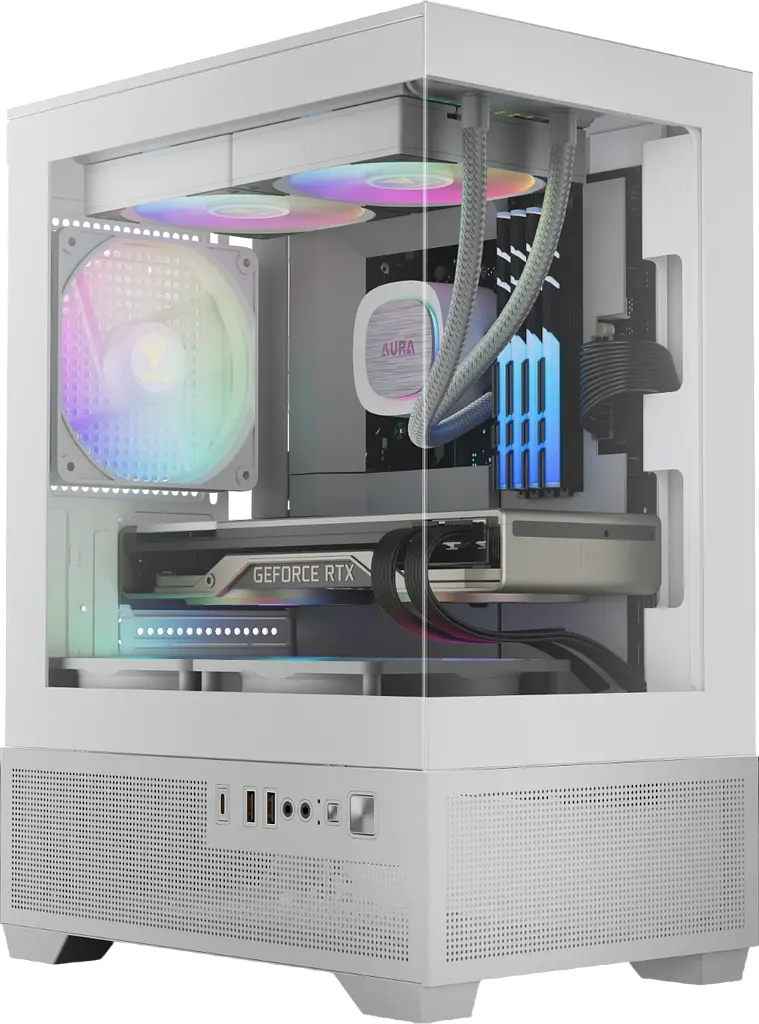 Корпус Gamdias AURA GC9M ELITE ARGB White (4711514503142)