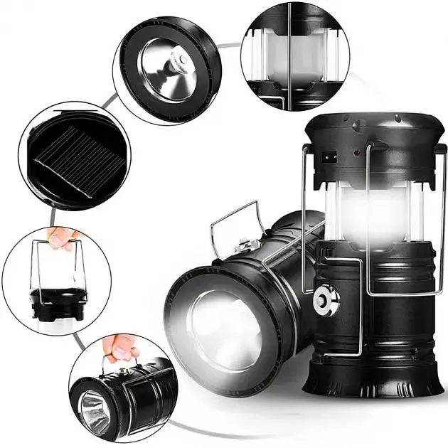 Светильник аварийного освещения Orion OR-5800T аккумуляторный светодиодный фонарь переносной черный - фото 3