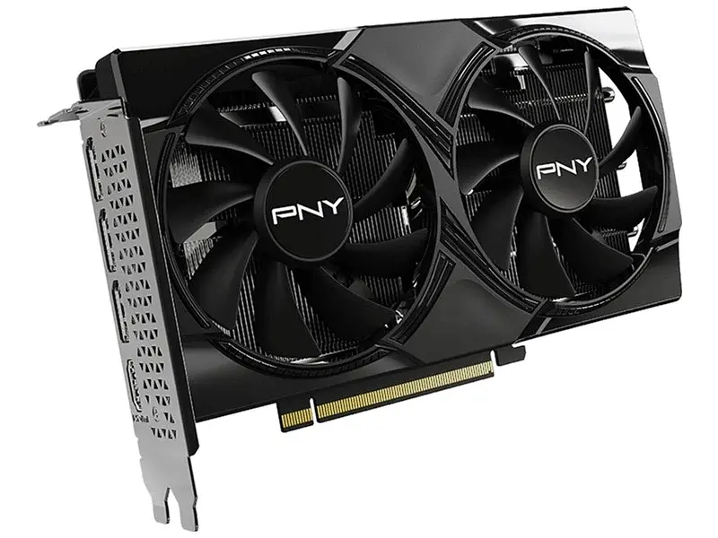 Відеокарта PNY GeForce RTX 5060 VERTO Dual Fan OC (VCG50608DFXPB1-O) - фото 2