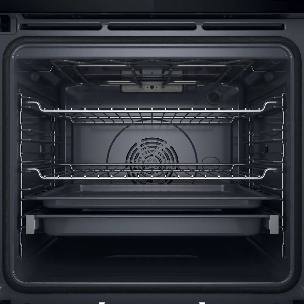 Whirlpool Духовий шафа електричний, 73л, A+, дисплей, конвекція, піроліз, телескопічні напрямні, чорний - фото 5