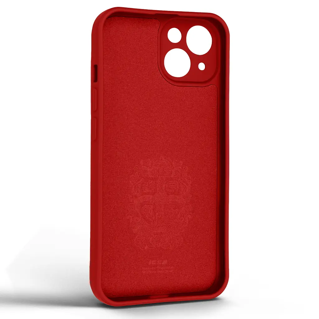 Силиконовый чехол для Apple iPhone 14, Icon Ring, красный, панель-накладка, с кольцом-подставкой на 360°, противоударный, возможность использования магнитных держателей, ArmorStandart (ARM68686) - фото 2