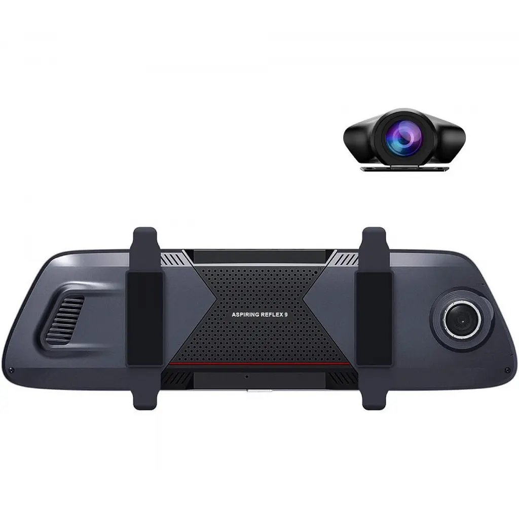 Відеореєстратор Aspiring Reflex 9 X2 Camers (дзеркало заднього виду) - фото 4