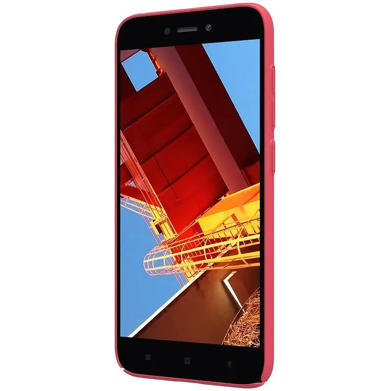 Чехол-накладка Nillkin Super Frosted Shield Xiaomi Redmi Go Red - фото 3