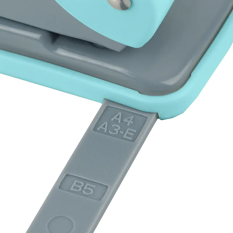 Діркопробивач Axent Welle-2 Pastelini з пластиковим верхом 20 аркушів неом'ятний (3820-09-A) - фото 3