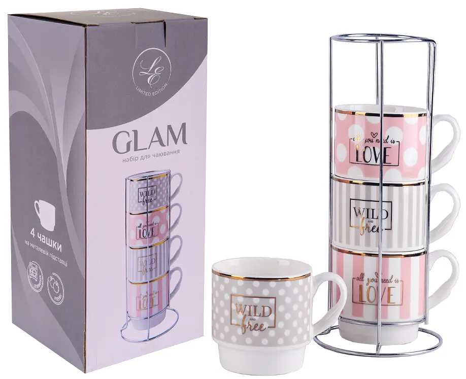 Набор чашек Glam LIMITED EDITION kuh0015888 - фото 4