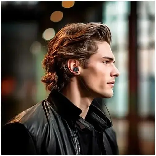 Навушники бездротові Hoco ES70 Armour Neck-Mounted Earphones потилична дуга BT5.3, 6942007611602 - фото 5