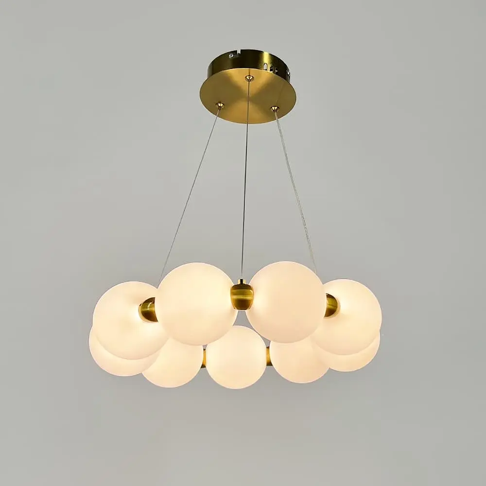 Люстра из серии Mysa Pearl Ø 40 см на 3 световых режима | Ст. 77068-400 | Line F - фото 2