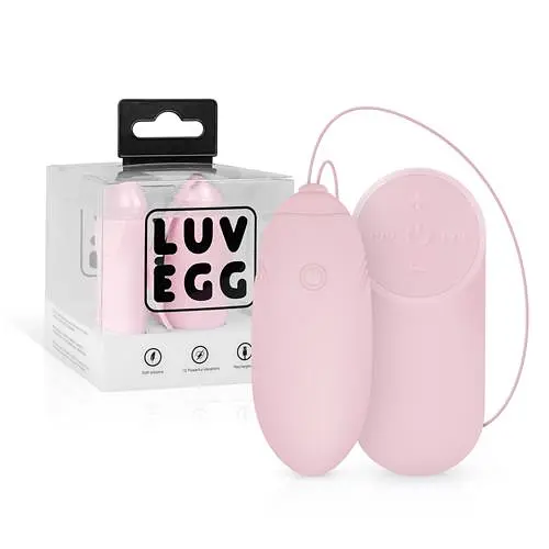 Віброяйце EasyToys Luv Egg 16 см світло-рожевий - фото 6