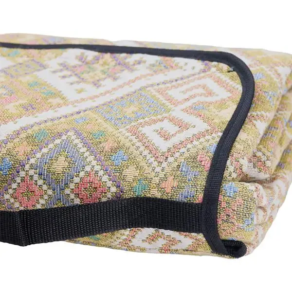 Коврик для пикника Lugi жаккардовый 145х200 см желтый LU012Y - фото 3