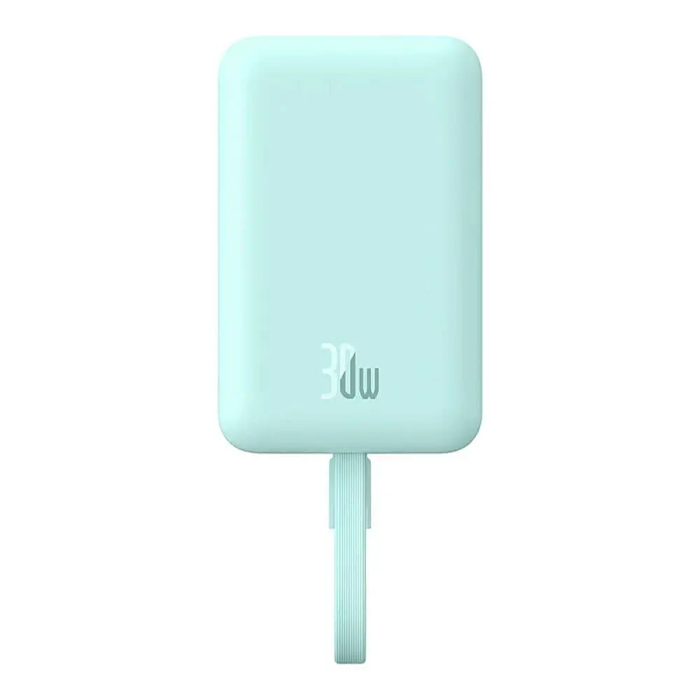 Павербанк Baseus Magnetic Mini Blue 10 000 mAh / 30 Вт (P1002210B333-00) - фото 6
