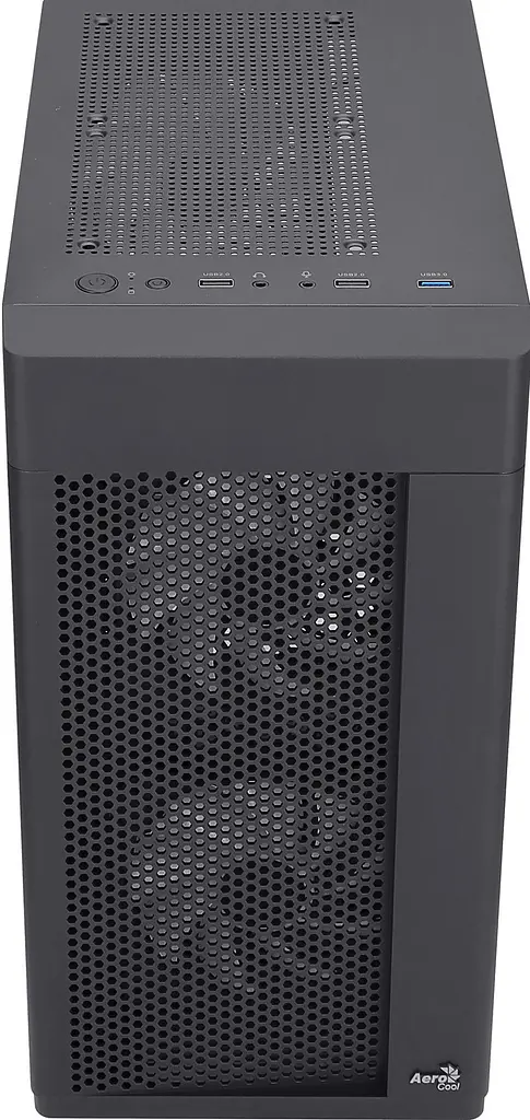 Корпус Aerocool Hexform-G-BK-v2 Black без БП (ACCS-PV38033.11) - фото 4