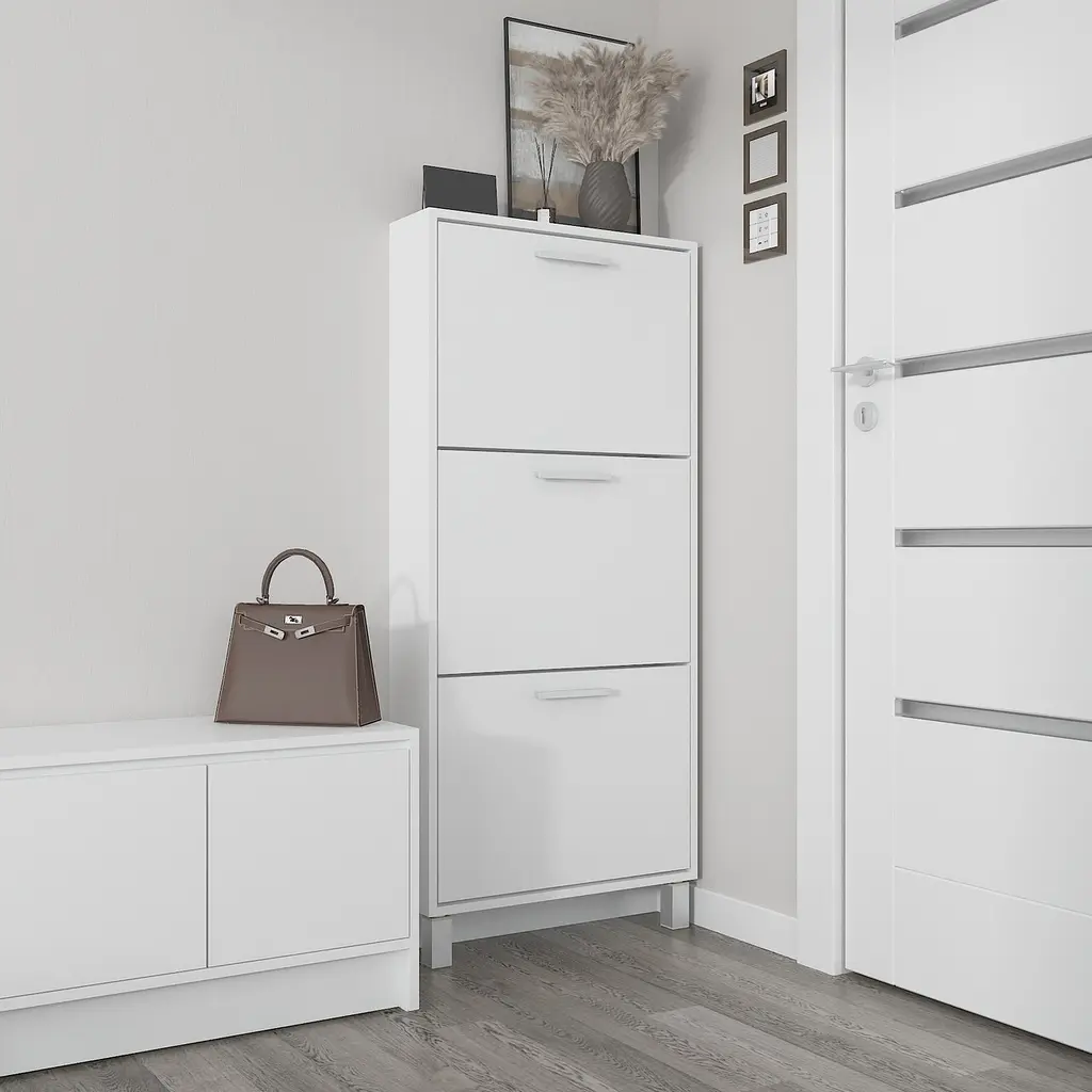 Полиця для взуття Flamecame підлогова з ДСП F-160 - фото 3