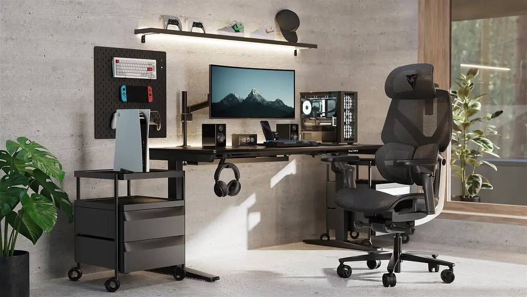 Ігрове крісло TX3 Flex Pro Mesh Black (TEGC-3076101.12) - фото 5