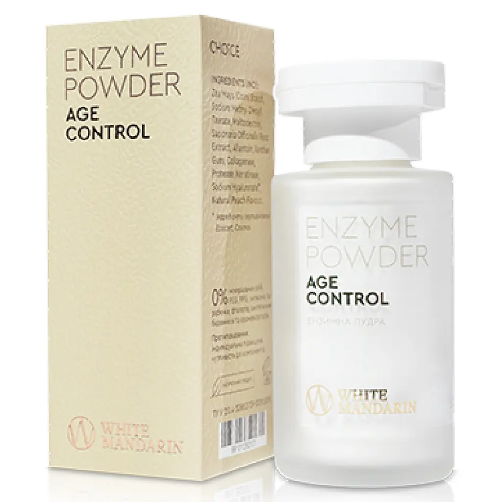 Ензимна пудра для обличчя Чойс, 50 мл | Enzyme Powder AGE CONTROL White Mandarin