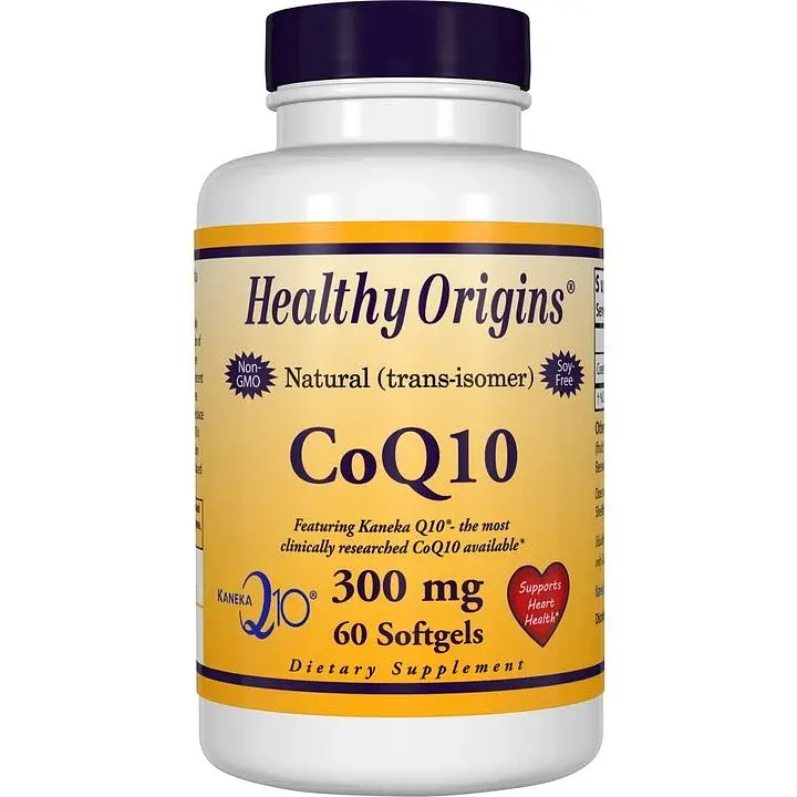 Натуральна добавка Healthy Origins CoQ10 Kaneka Q10, 300 mg 60 капсул - фото 1
