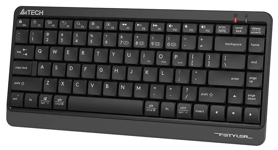 Клавиатура A4Tech Fstyler FBK11 Wireless Grey (FBK11 (Grey)) - фото 2
