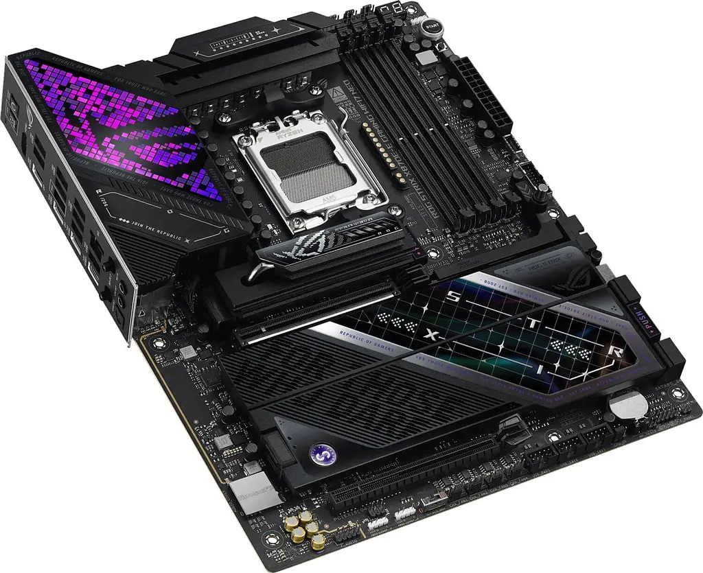 Материнська плата ASUS ROG STRIX X870E-E GAMING WIFI7 NEO (ROG STRIX X870E-E GAMING WIFI7 NEO) (Socket AM5, AMD X870E, ATX) - фото 5