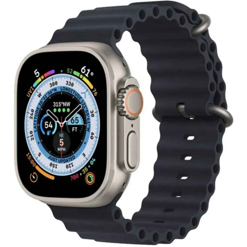 Розумний годинник IWO Ultra series 8 Silver/Black Midnight Ocean (IW000US8SBMO2) - фото 2