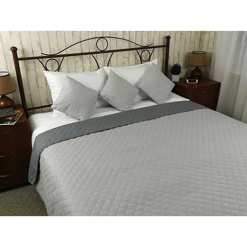 Покривало Vintage 150х212 см сіре (360.52У_Grey ) - фото 5