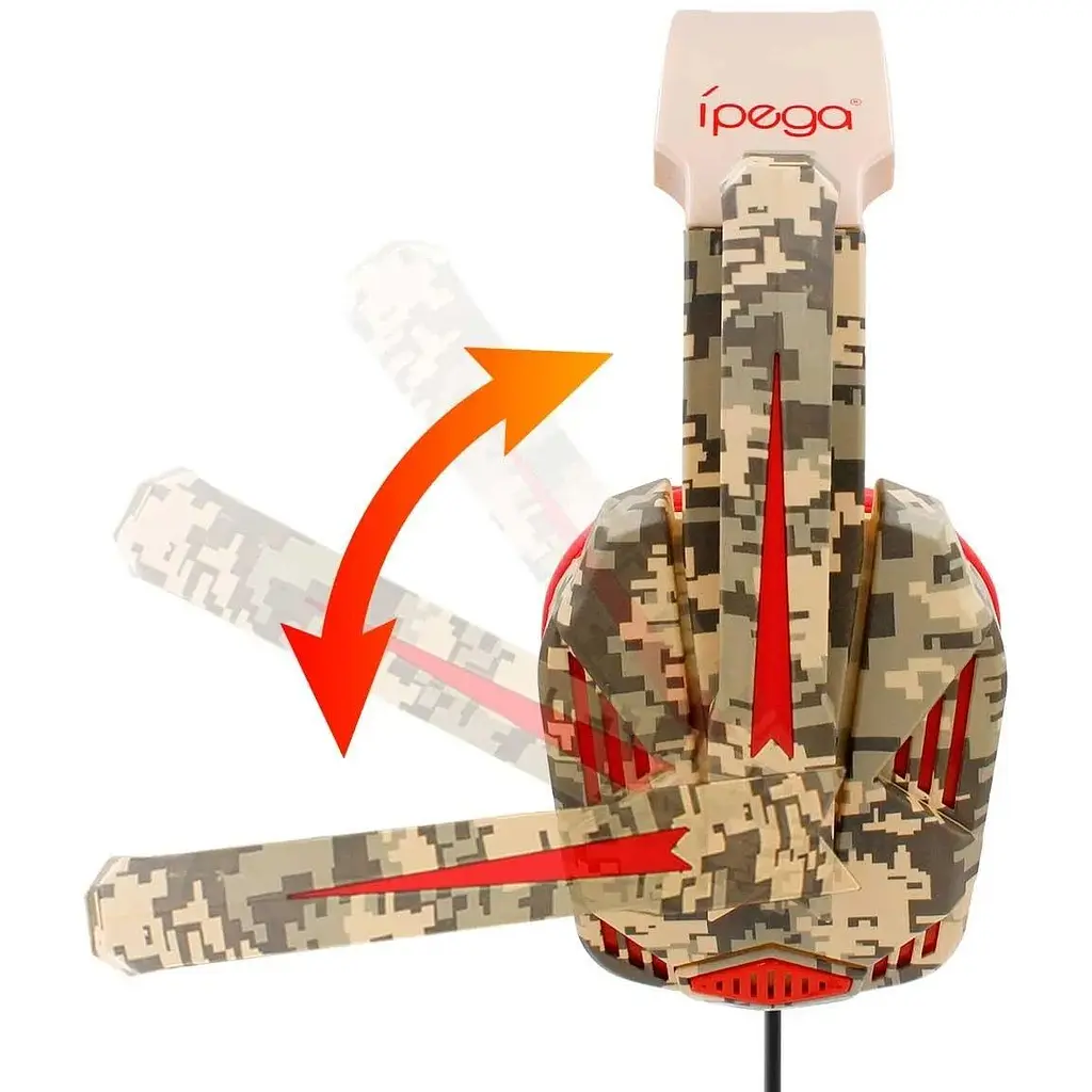 Навушники iPega Gaming PG-R005 Noice Reduction 3.5 mm - фото 2