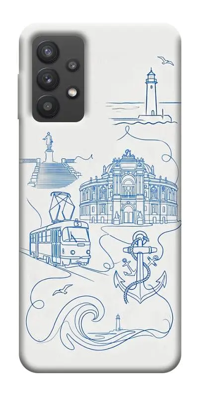 TPU чохол Demsky Southern pearl для Samsung Galaxy A32 (A326B) 5G
