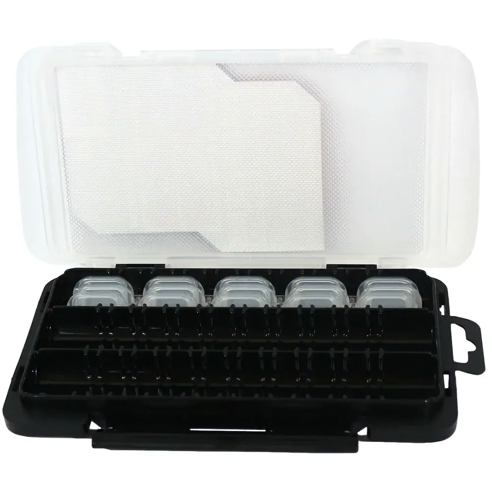 Коробка Meiho Light Game Case J 175x105x18mm Black - фото 2