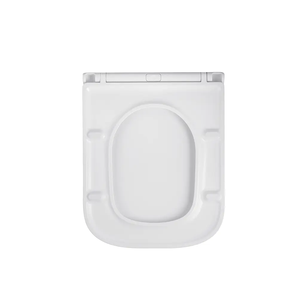 Унитаз подвесной Kroner Eifel WHI493436 RIMLESS безободковый с сиденьем Slim Duroplast / Soft-close / Quick relase (KE493436WHIR), Белый - фото 12