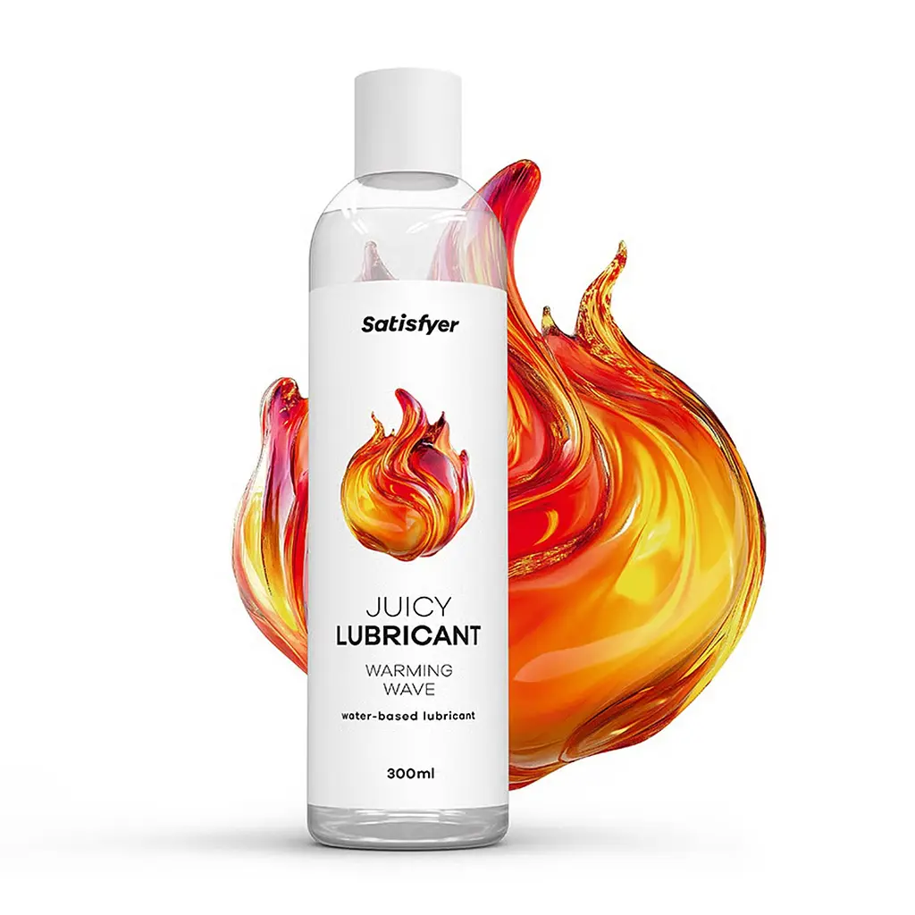 Лубрикант на водній основі Satisfyer Juicy Lubricant Warm Wave water based 300 мл - фото 2