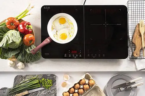 Индукционная плита Camry CR 6514 на 2 конфорки черная - фото 6