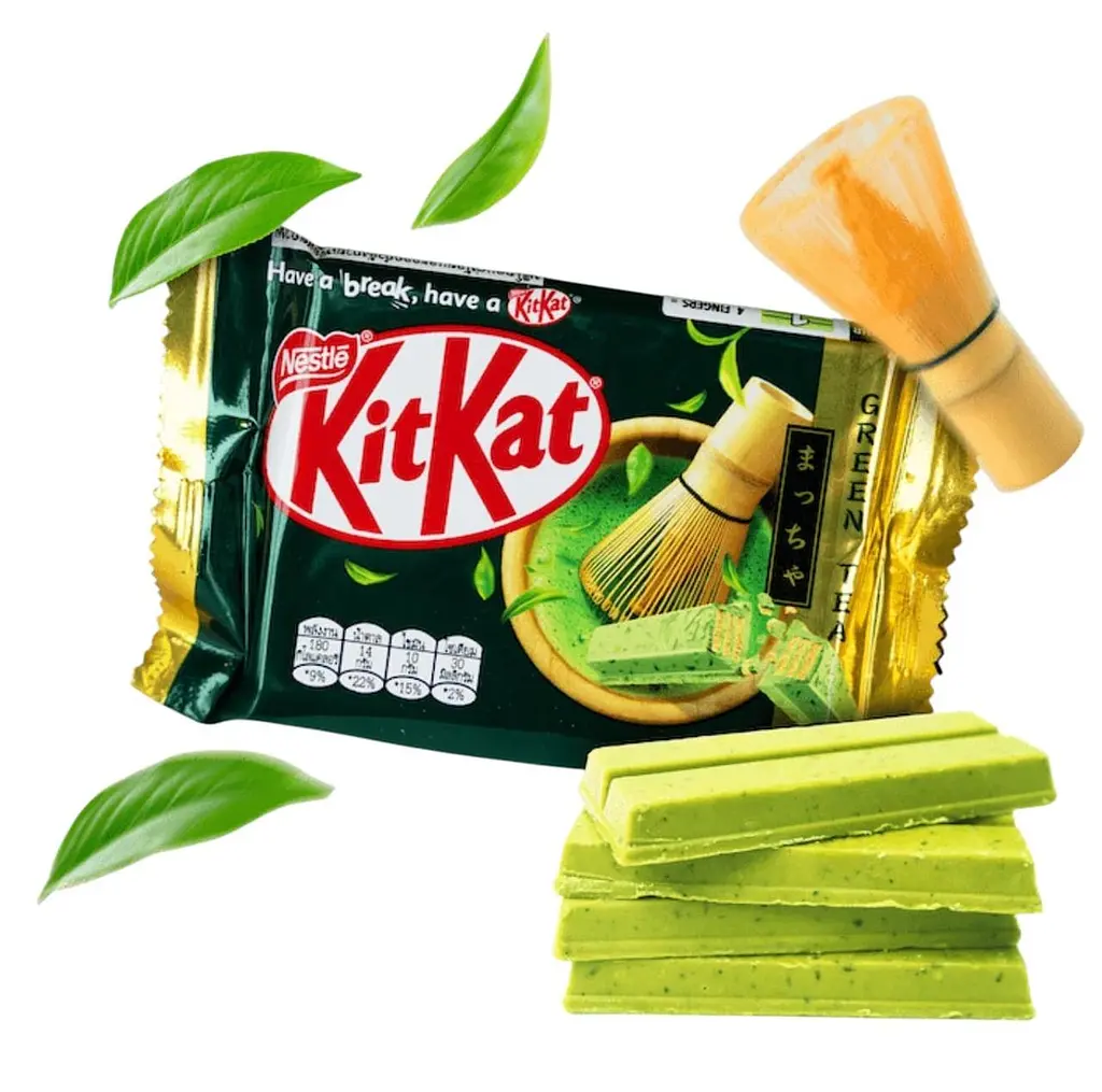 Шоколадний батончик Nestle Kit Kat Green Tea Matcha 35 г - фото 3