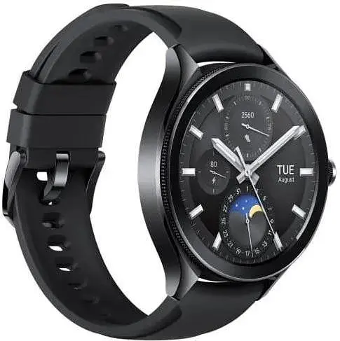 Смарт-годинник Xiaomi Watch 2 Pro Bluetooth Black Case with Black Fluororubber Strap BHR7211GL - фото 9