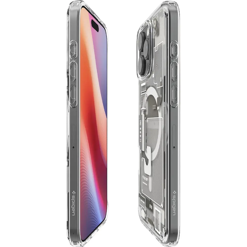 Чохол Spigen Ultra Hybrid with MagSafe для Apple iPhone 16 Pro Max Zero One Natural Titanium [ACS08381] [117873] - фото 5
