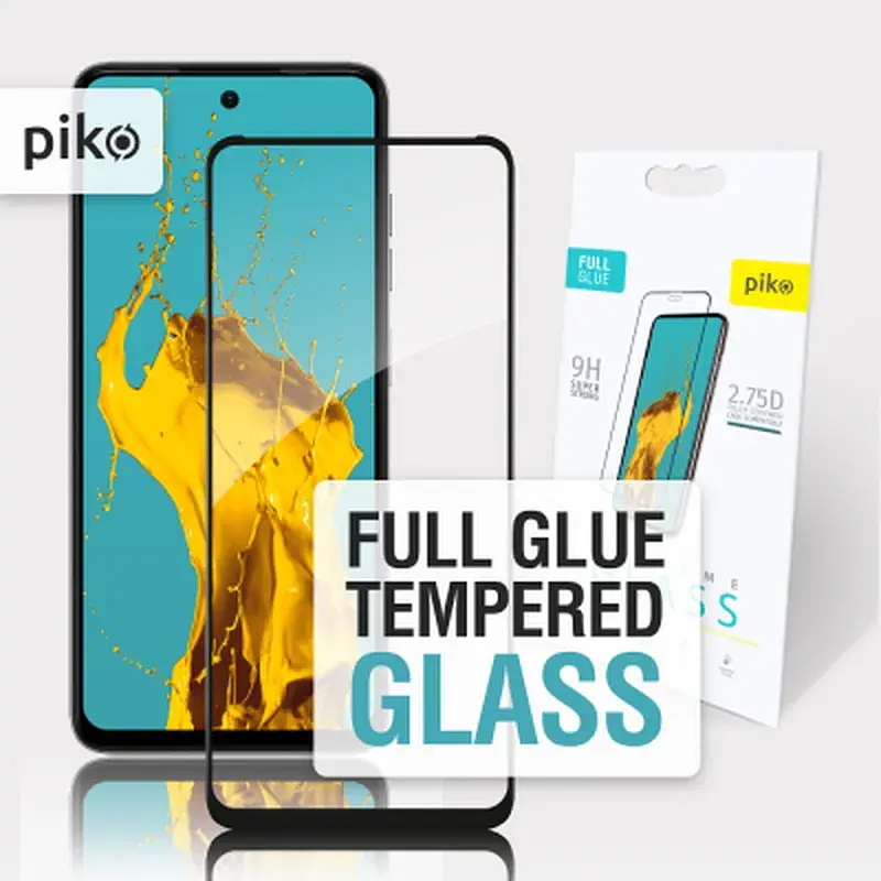 Скло захисне Piko Full Glue Tecno Spark 20C Black (1283126589072) - фото 5